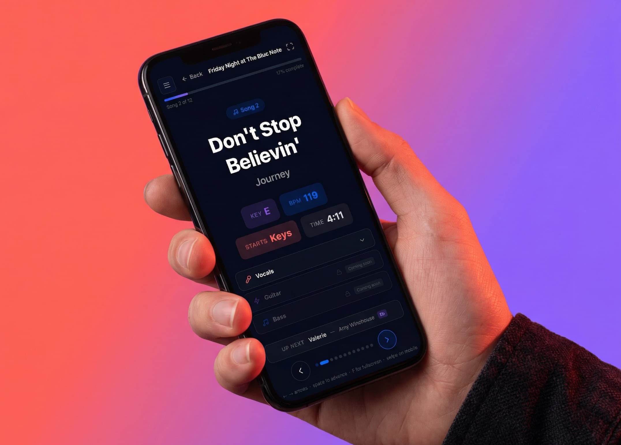 Professional Perform Mode screenshot